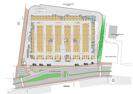 master-plan Omaxe Mall Dwarka-master plan